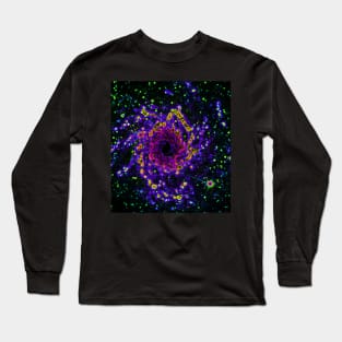 Black Panther Art - Glowing Edges 512 Long Sleeve T-Shirt